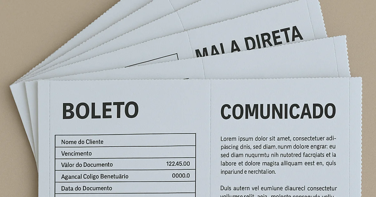 Impressão de boletos e comunicados para condomínios em Niterói: guia prático