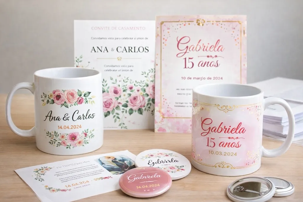 Canecas e brindes personalizados para empresas