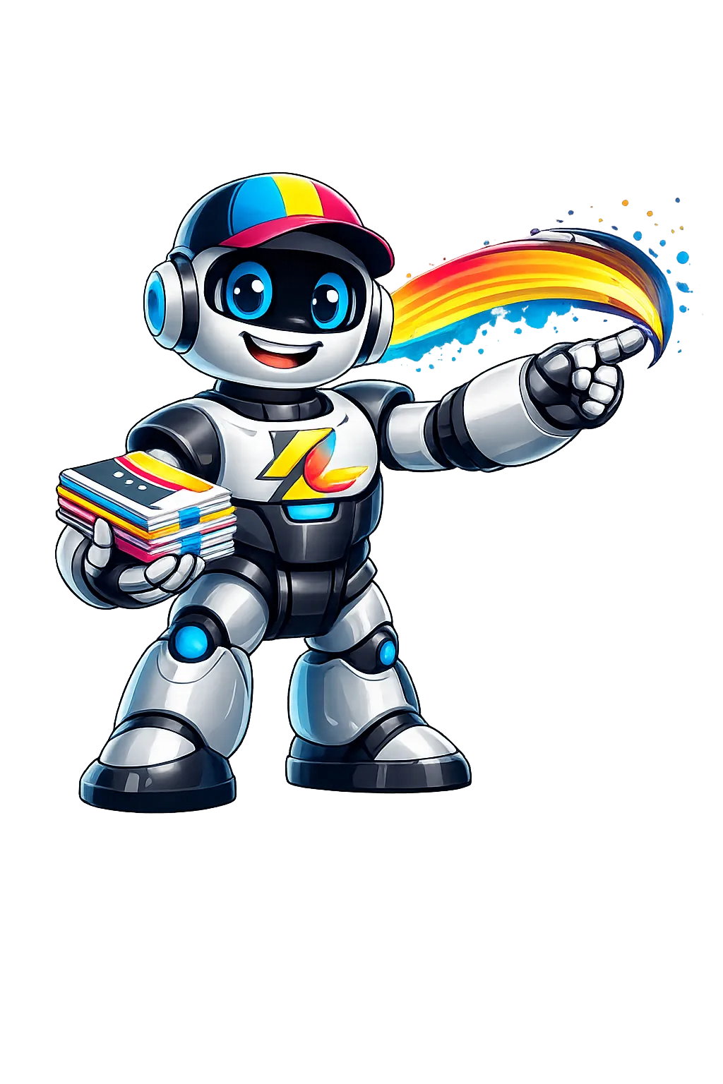 Mascote da Gráfica Live Printer