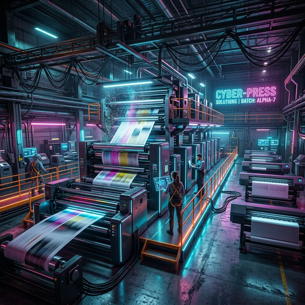 Produção gráfica profissional da Live Printer em Niterói