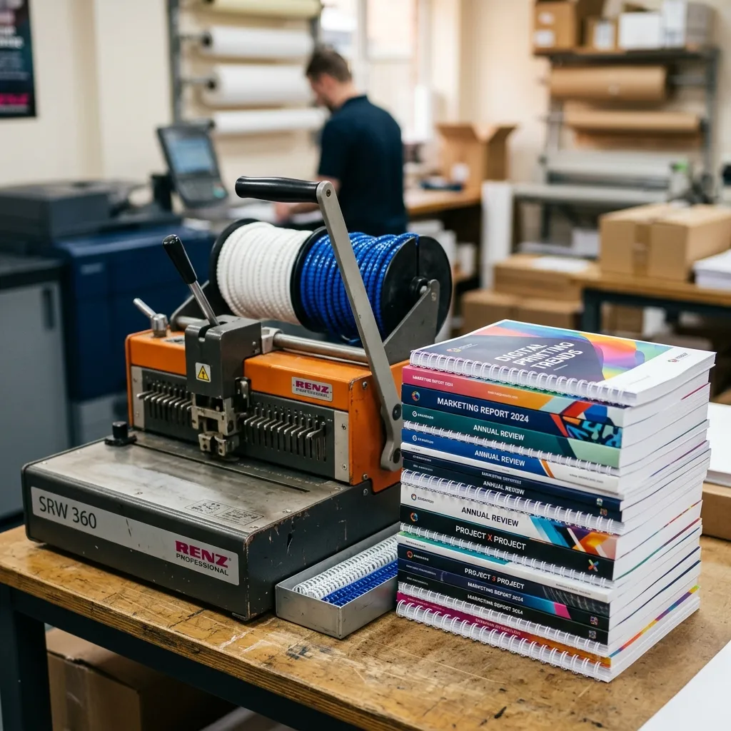 Encadernação profissional feita pela Live Printer em Niterói