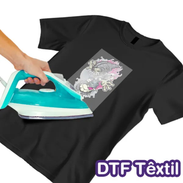 Transfer DTF A5 — foto do produto na loja Live Printer