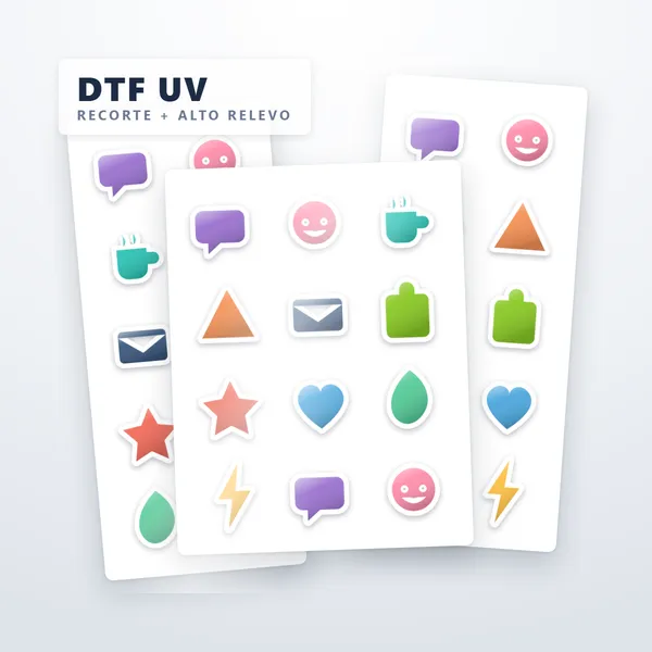 DTF UV 28 × 100 cm — foto do produto na loja Live Printer