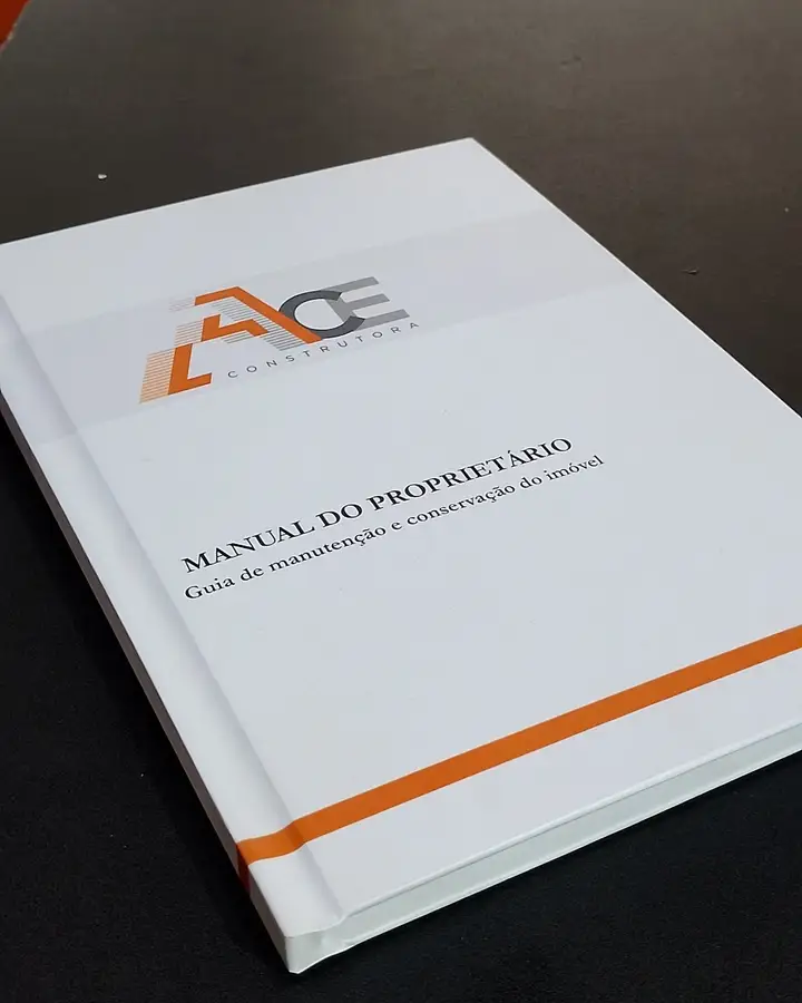 Manual do proprietário com capa personalizada
