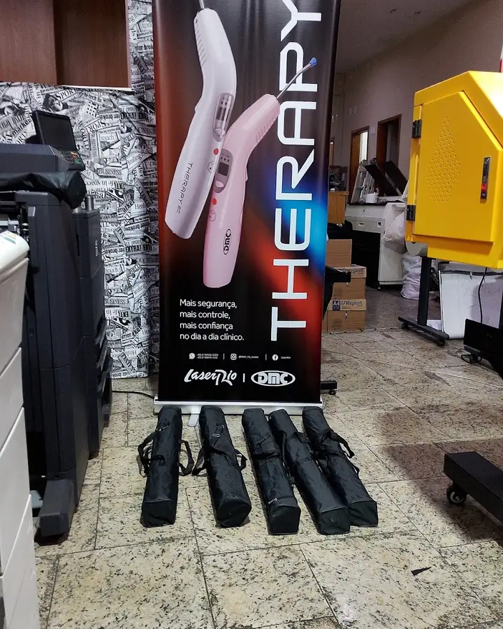 Roll-up para evento de clínica