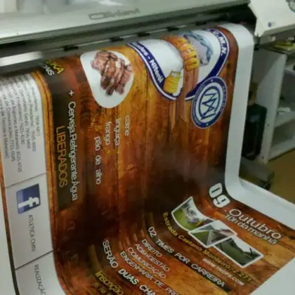 Trabalho do acervo da Live Printer