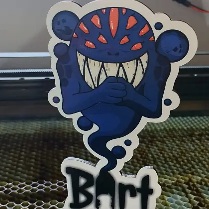 Trabalho do acervo da Live Printer
